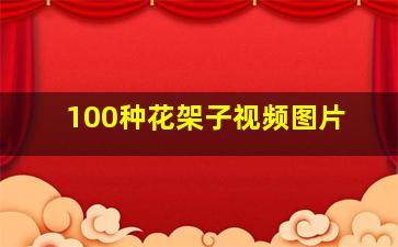 100种花架子视频图片