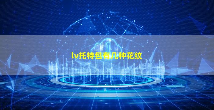 lv托特包有几种花纹