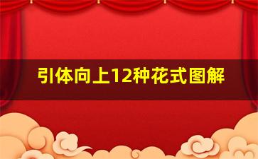 引体向上12种花式图解